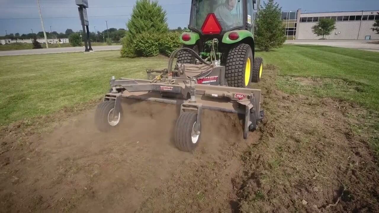 3 Point Hitch Roto Rake Video